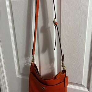 Coach Vibrant Orange Crossbody Bag